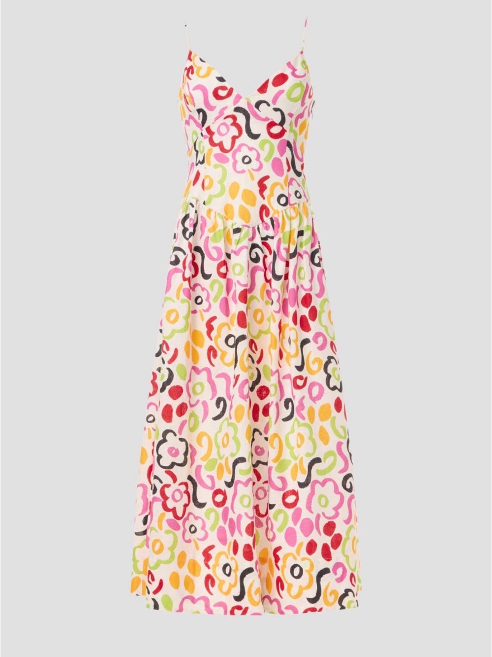 Rhode Sophie Dress in Multi, Size 10 - Picture 3 of 4